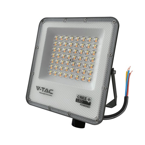 50W LED lyskaster 6 års garanti - CCT 3-i-1, CREE chip, Slimline serien