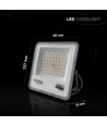 50W LED lyskaster - CCT 3-i-1, CREE-chip, 6 års garanti, Slimline-serien