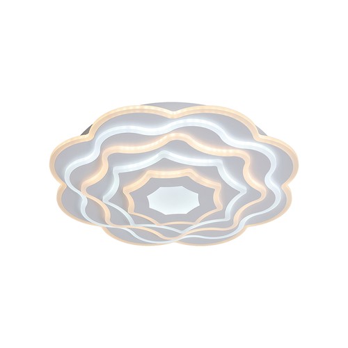 V-Tac 100W LED taklampe dimbar CCT - Hvit, inkl. fjernkontroll, 3-i-1 fargebytte