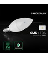 E14 5,5W dimbar LED kronepære - Cree chip, 4000K, 6 års garanti
