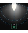 E14 5,5W dimbar LED kronepære - Cree chip, 4000K, 6 års garanti