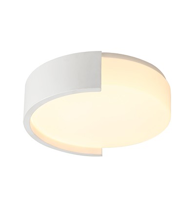 V-Tac 63W LED taklampe - 3-i-1 CCT, dimbar, hvit, fjernkontroll, Ø55cm