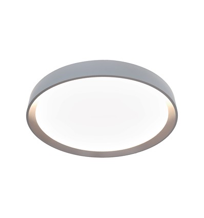 V-Tac 30W/60W/30W Designer taklampe med fjernkontroll - 3-i-1 CCT, dimbar, mørkebrun kant, Ø43cm