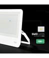 300W LED lyskaster - 135lm/W, IP65, hvitt hus, 6 års garanti, CREE Chip