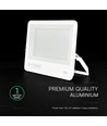 300W LED lyskaster - 135lm/W, IP65, hvitt hus, 6 års garanti, CREE Chip