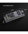 60W / 24V DC Slim strømforsyning for LED-striper - 2,5A, IP20