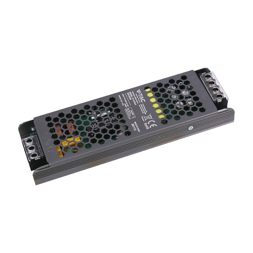 150W / 24V DC strømforsyning til LED-strips - 6.25A, IP20, Slim design