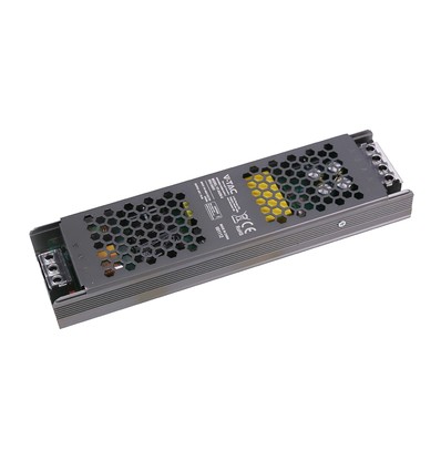 250W / 24V DC strømforsyning til LED-strips - 10.5A, IP20, Slim design