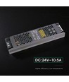 250W / 24V DC strømforsyning for LED-striper - 10,5A, IP20, Slim
