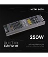 250W / 24V DC strømforsyning for LED-striper - 10,5A, IP20, Slim