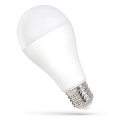 E27 15W LED-pære - A60, 270° spredning