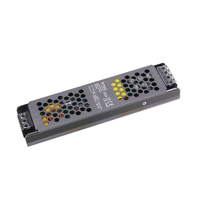 120W / 12V DC strømforsyning til LED-strips - 10A, IP20, Slim design