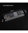 150W / 12V DC strømforsyning for LED-striper - 12,5A, IP20, Slim