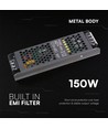 150W / 12V DC strømforsyning for LED-striper - 12,5A, IP20, Slim