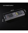 250W / 12V DC strømforsyning til LED-strips - 20.83A, IP20, Slim design