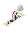 PIR-sensor til aluprofil - Passer til 10mm strip, 12V (60W), 24V (120W)