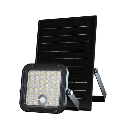 30W Solara CCT LED-flomlys med solcelle - IP65, fjernkontroll