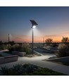 30W Solara CCT LED-flomlys med solcelle - IP65, fjernkontroll