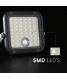 30W Solara CCT LED-flomlys med solcelle - IP65, fjernkontroll