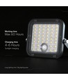 30W Solara CCT LED-flomlys med solcelle - IP65, fjernkontroll