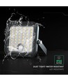 30W Solara CCT LED-flomlys med solcelle - IP65, fjernkontroll