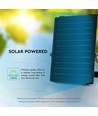 30W Solara CCT LED-flomlys med solcelle - IP65, fjernkontroll