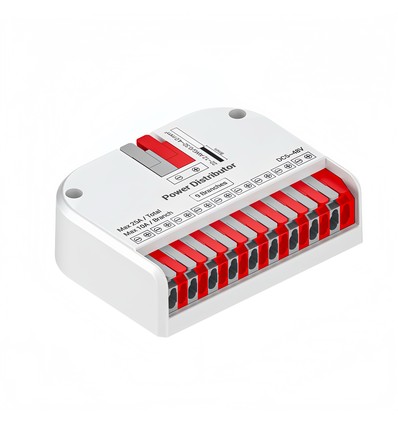 LED-strip fordeler - Hub med 9 utganger, 25A