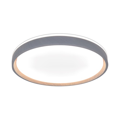 V-Tac 40W LED taklampe med fjernkontroll - 3-i-1 CCT, dimbar, trefinish, Designer Domelight