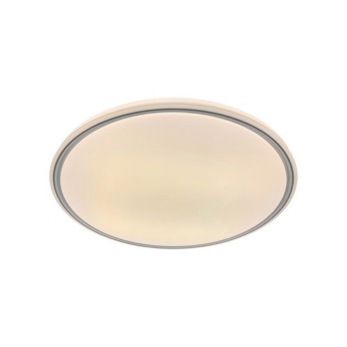 V-Tac 30W/60W/30W LED taklampe med fjernkontroll - 3-i-1 CCT, dimbar, grå ring, inkl. lyskilde