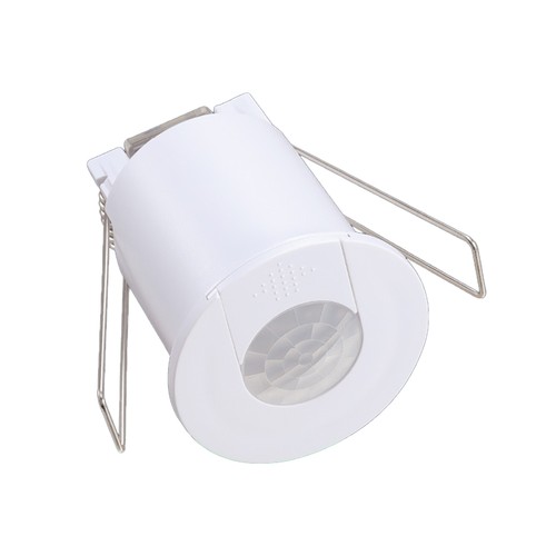 Kompakt infrarød bevegelsessensor - Hvit, IP20, maks 400W LED