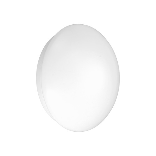 V-Tac taklampe med mikrobølgesensor - Hvit, for E27-pære, innebygd bevegelsessensor