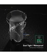 V-Tac 1W LED nedgravningsspot - IP67, sort hus, 6400K