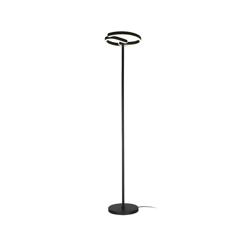 25W LED designer gulvlampe - Ø30 x 142cm, mattsort, 4000K
