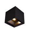 V-Tac 9W Solara vegglampe med sensor - Solcelle, IP65, 3-i-1 CCT, sort