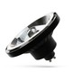 GU10 12W sort LED-spot - AR111