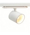 LEDlife 30W hvit DALI skinnespot - RA 90, 38 grader, 3-faset
