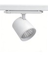 LEDlife 30W hvit DALI skinnespot - RA 90, 38 grader, 3-faset