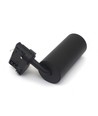 10W 3-faset RA97 skinnespot - Dimbar, 110lm/W, sort
