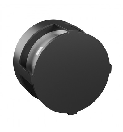 10W Rund CCT vegglampe - IP65, sort, 360°, 3-i-1 CCT