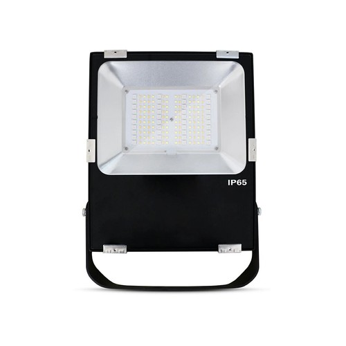 Outlet: 50W LED-lyskaster - IP65, sort, 4000K