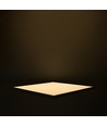 60x60 LED-panel, 30W - Høyde:8mm, RA90, DALI / push dimbar, UGR19, hvit kant