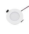 6 stk. 12V downlight - 2,5W, rund, inkl. hullsag og quick connector, til båt mm.