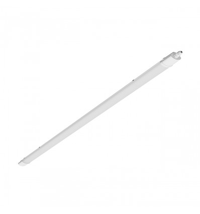 Vanntett LED-armatur 150cm - 45W gjennomfortrådet verkstedlampe (IP65)