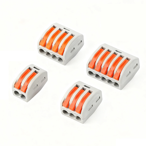 Koblingsklemmer sett 46 stk. - 0,32-2,5 mm² for 2/3/4/5 ledere