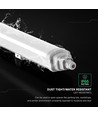 150cm 48W vanntett komplett LED-armatur - 120lm/W, IP65, 4000K, 6 års garanti