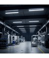 150cm 48W vanntett komplett LED-armatur - 120lm/W, IP65, CREE-chip, 6500K, 6 års garanti