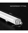 150cm 48W vanntett komplett LED-armatur - IP65, CREE, 6500K, 6 års garanti