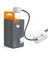 PIR bevegelses- og lyssensor 800W - IP65, innebygd sensor