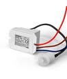 PIR bevegelses- og lyssensor 800W - IP65, innebygd sensor