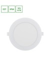 18W Dure 3 LED taklampe - CCT, IP54, Ø17cm, 110°, hvit rund